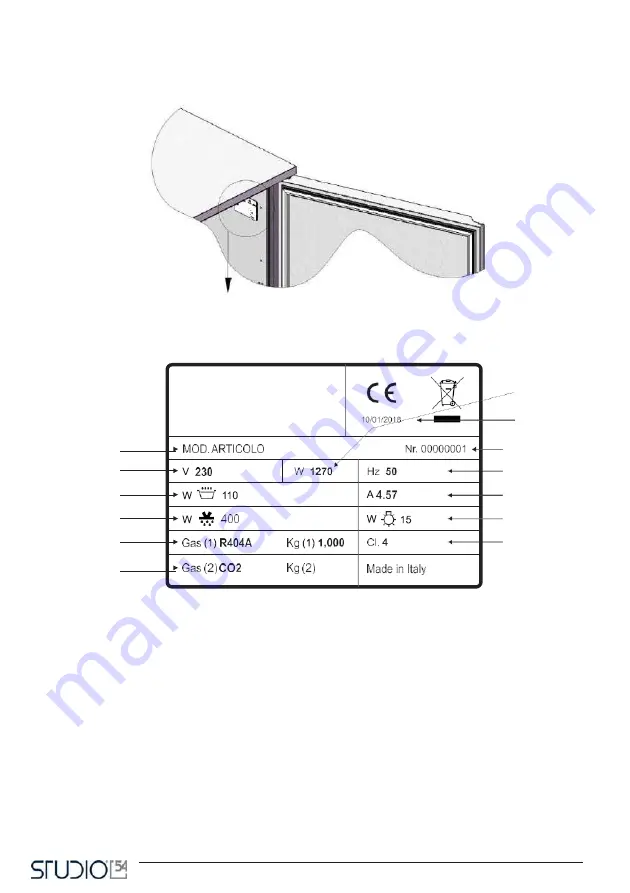 Studio 54 ALEXANDER 10T TOUCH Instructions For Use Manual Download Page 8