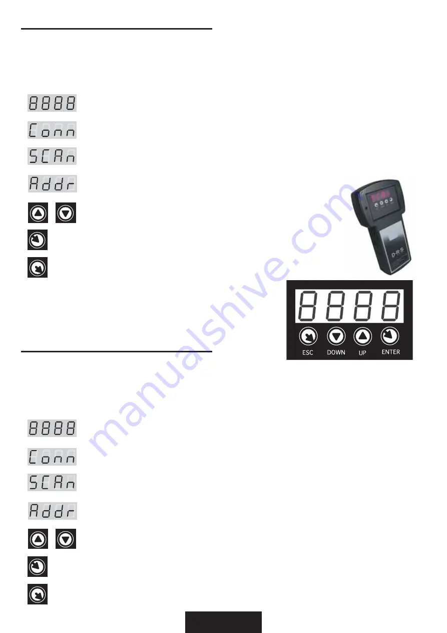 STUDIO DUE DRS DMX REMOTE SETUP Скачать руководство пользователя страница 5