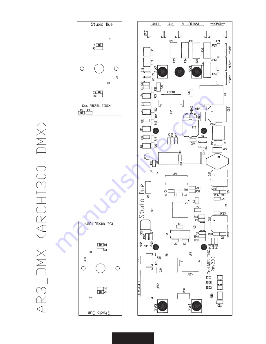 STUDIO DUE RGBWA ArchiLed 300 User'S And Operator'S Manual Download Page 22