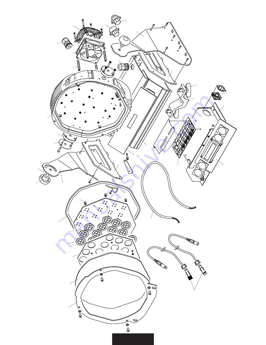 STUDIO DUE RGBWA ArchiLed 300 User'S And Operator'S Manual Download Page 23