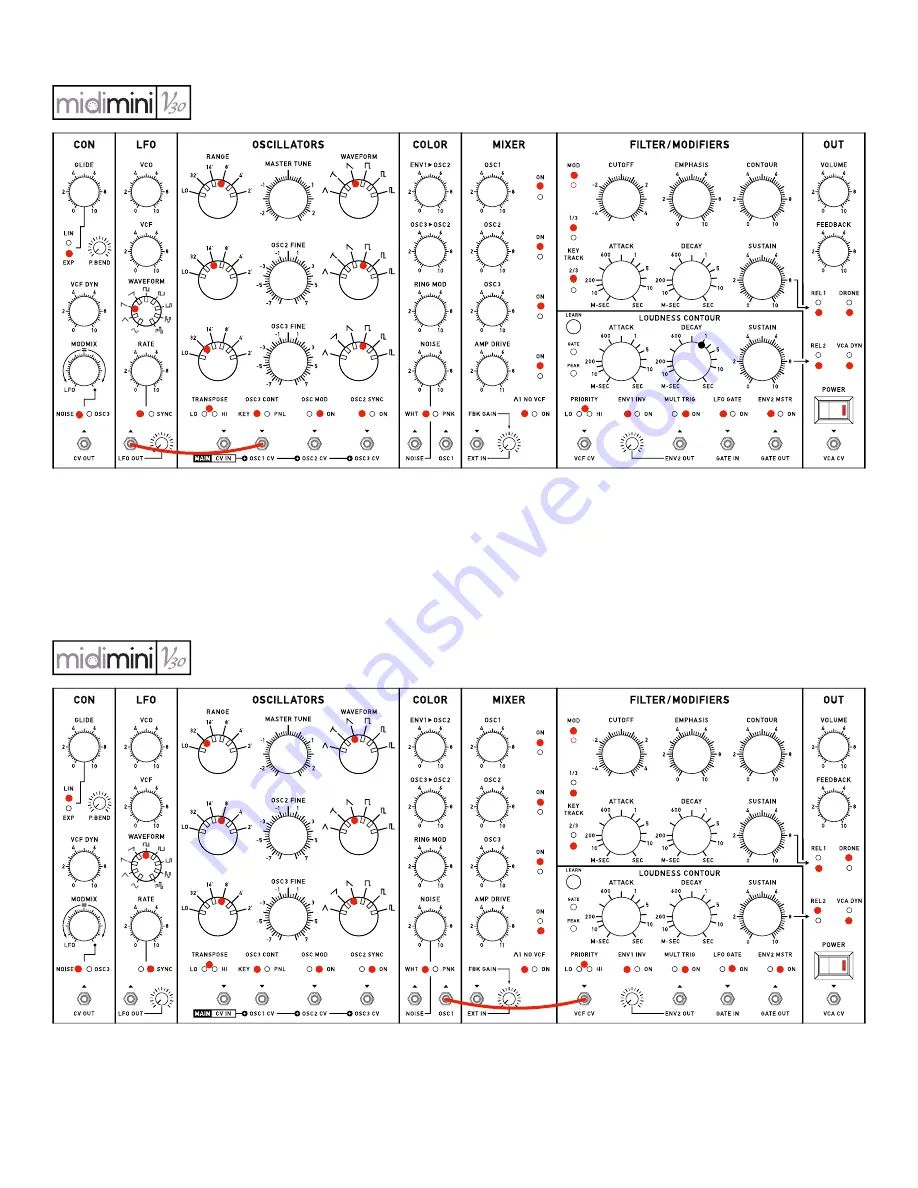 Studio Electronics midimini V30 Скачать руководство пользователя страница 31