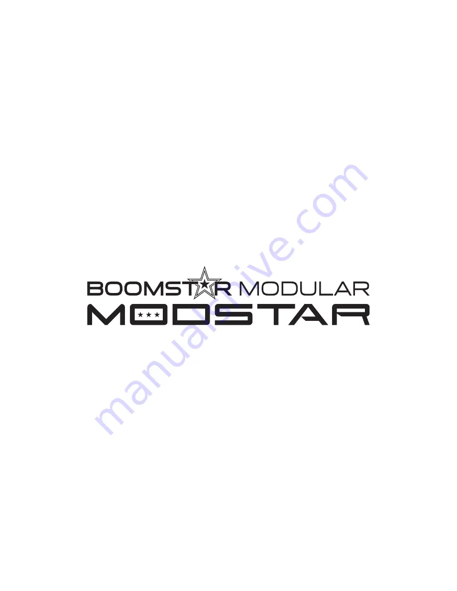 Studio Electronics MODSTAR Operation Manual Download Page 4