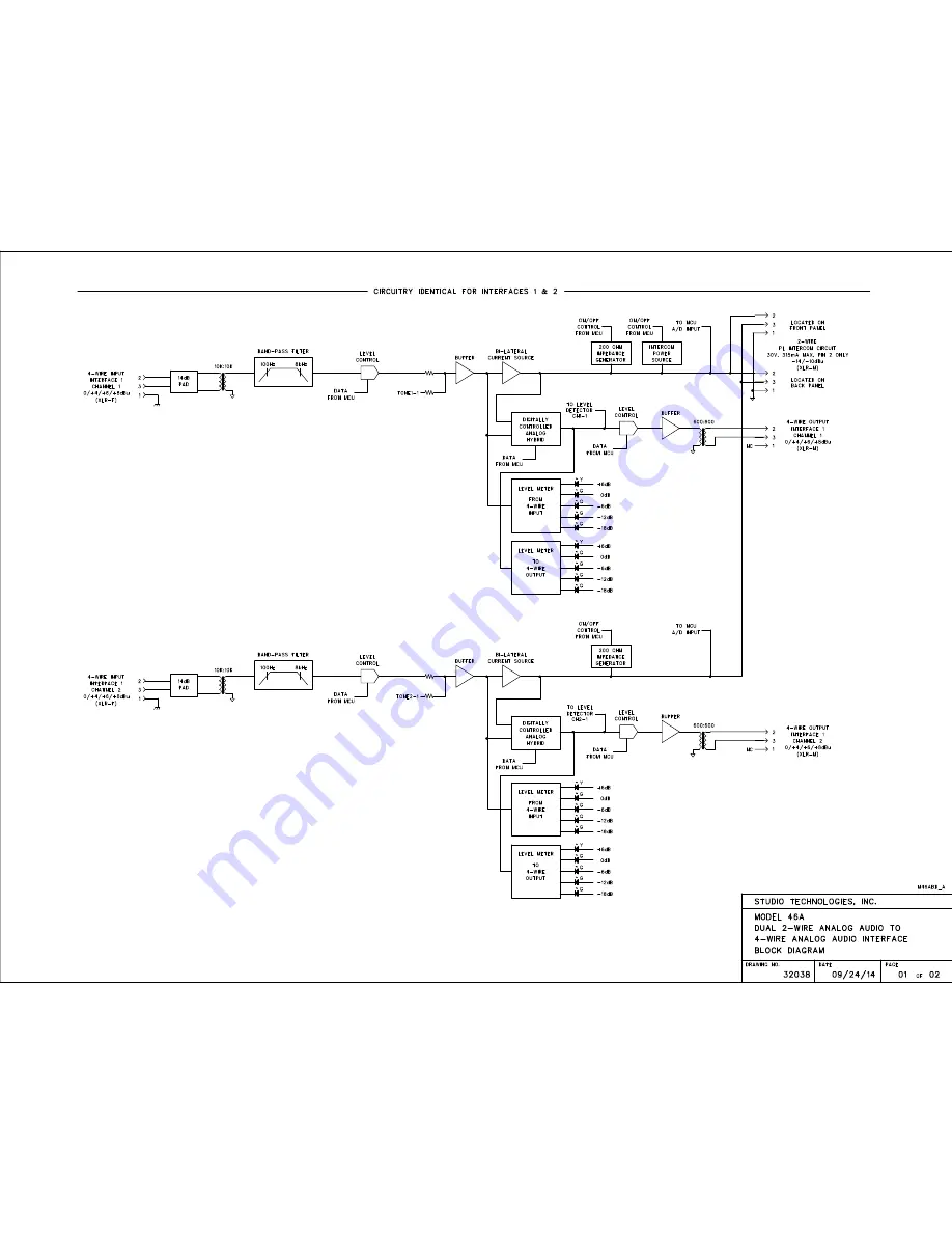 Studio Technologies 46A User Manual Download Page 31