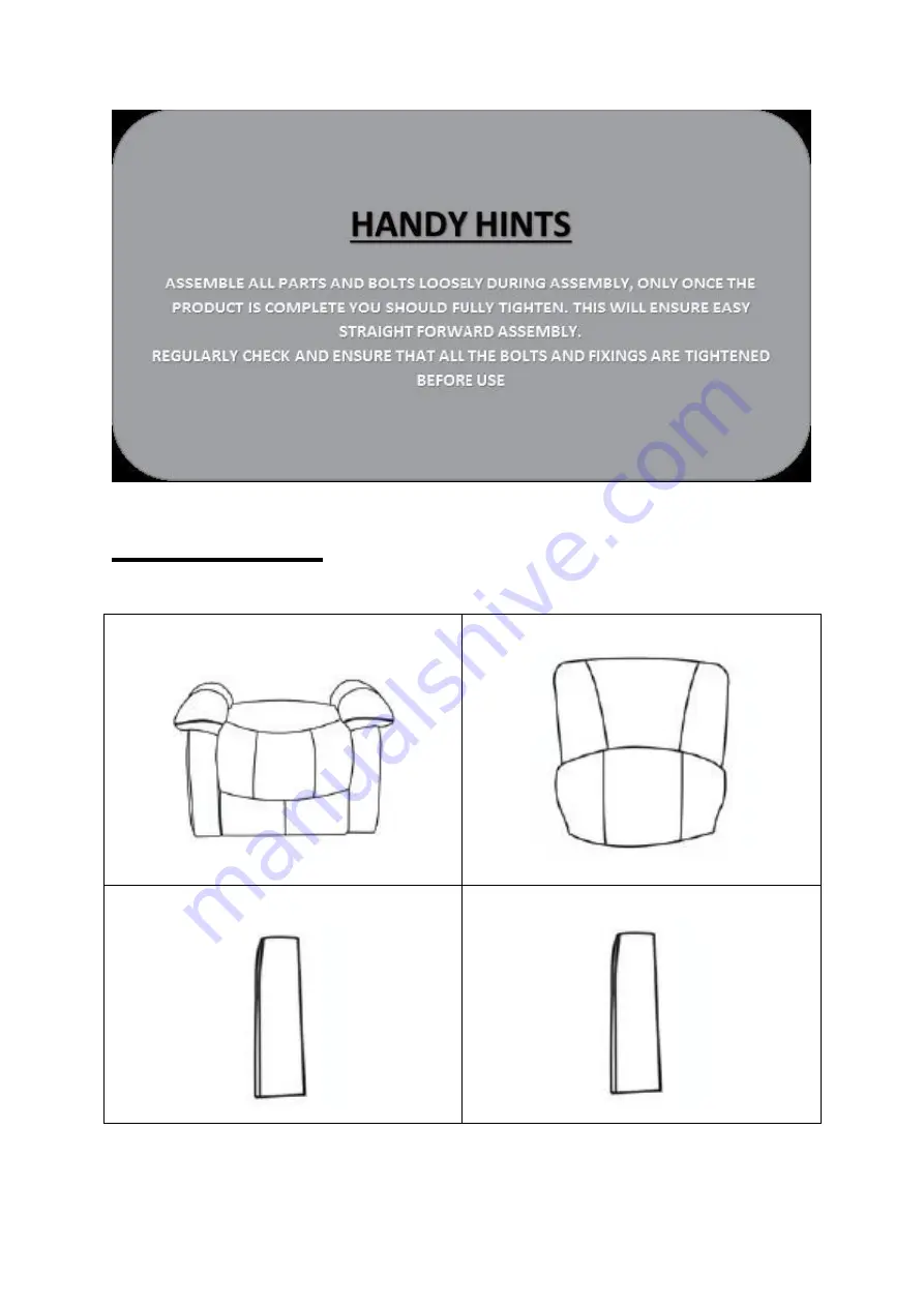 Studio 77474295 Assembly Instructions Manual Download Page 4