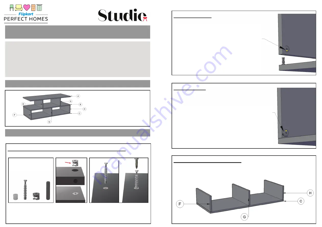 Studio KL-CT-PH-ST-BL-1 Installation Manual Download Page 1