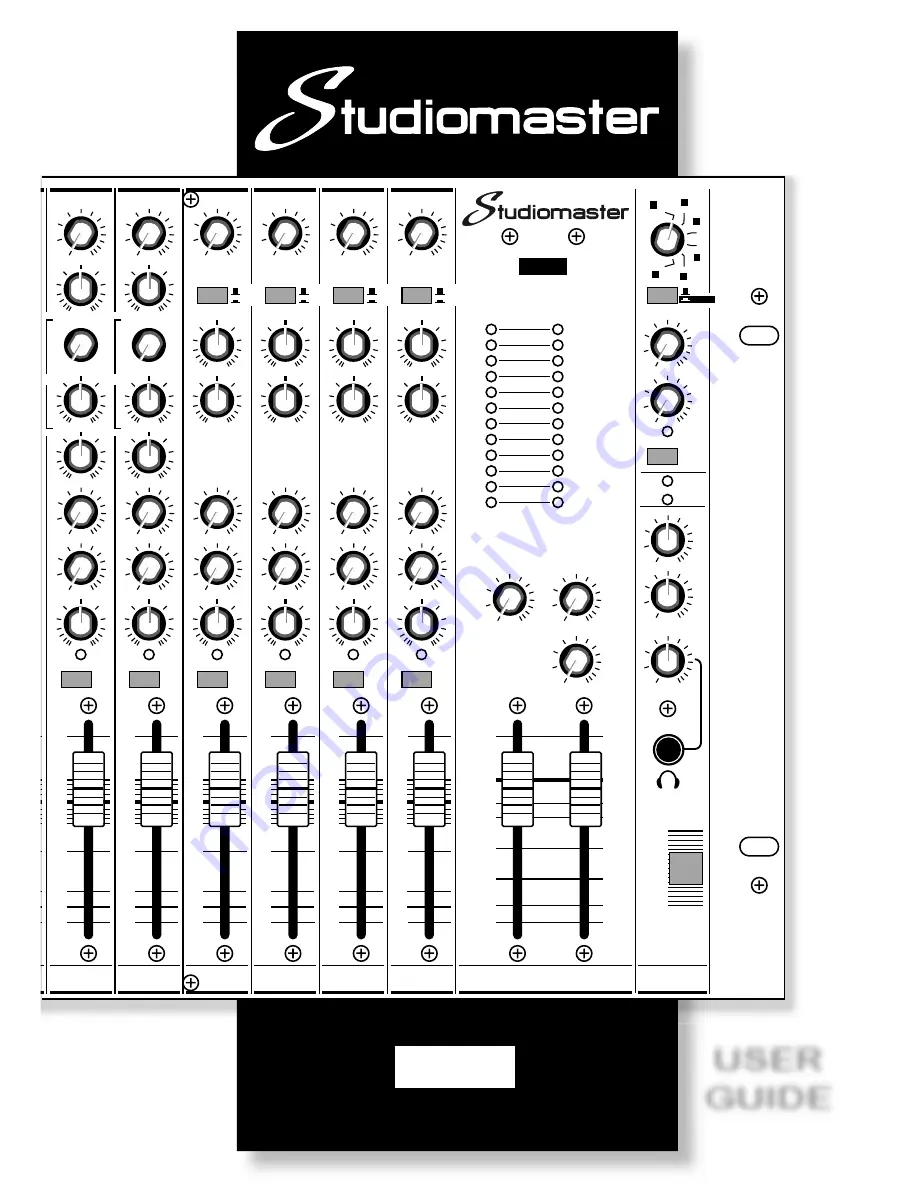 Studiomaster 162BPX Скачать руководство пользователя страница 1