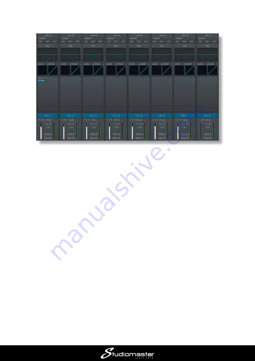 Studiomaster DigiLiVe16 Quick Start Manual Download Page 17