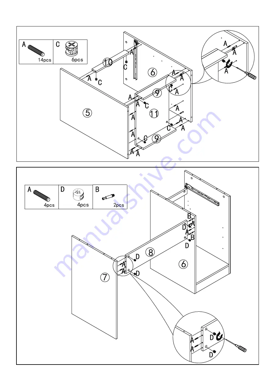 Studymate NEWTON HUTCH DESK STNEWTNOA Скачать руководство пользователя страница 9