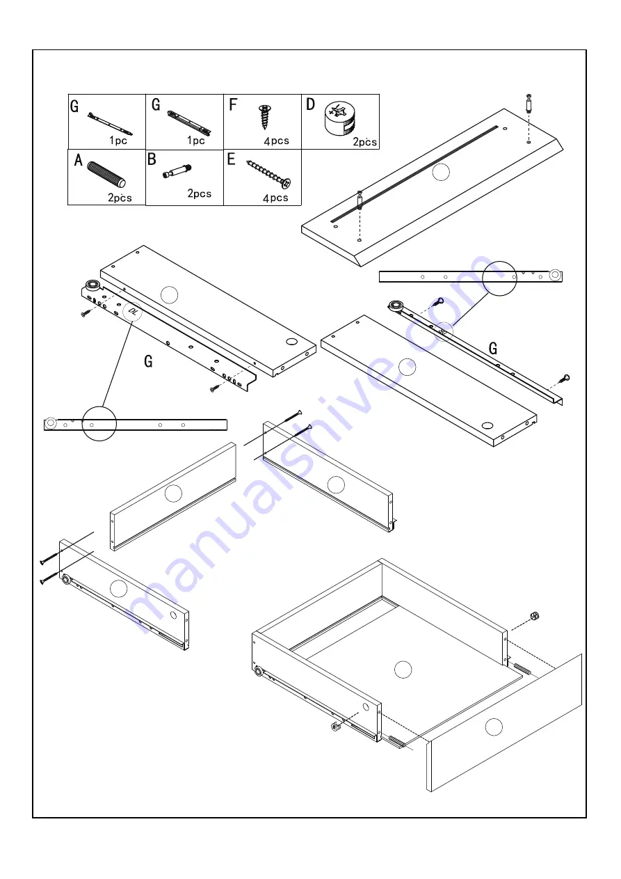 Studymate NEWTON HUTCH DESK STNEWTNOA Скачать руководство пользователя страница 14