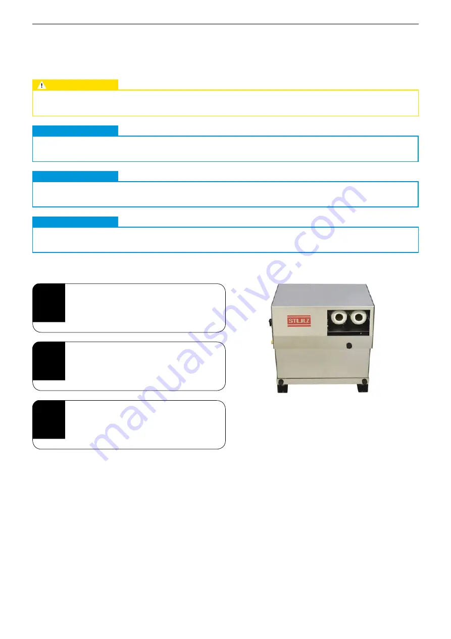 Stulz BNB 1000A Technical Manual Download Page 62