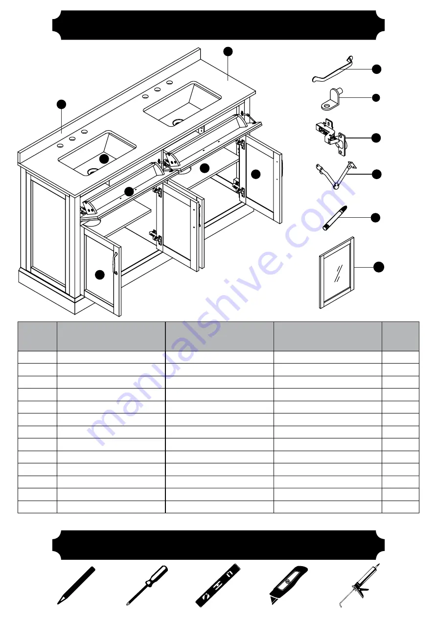 Style selections 3591719 Installation Manual Download Page 2