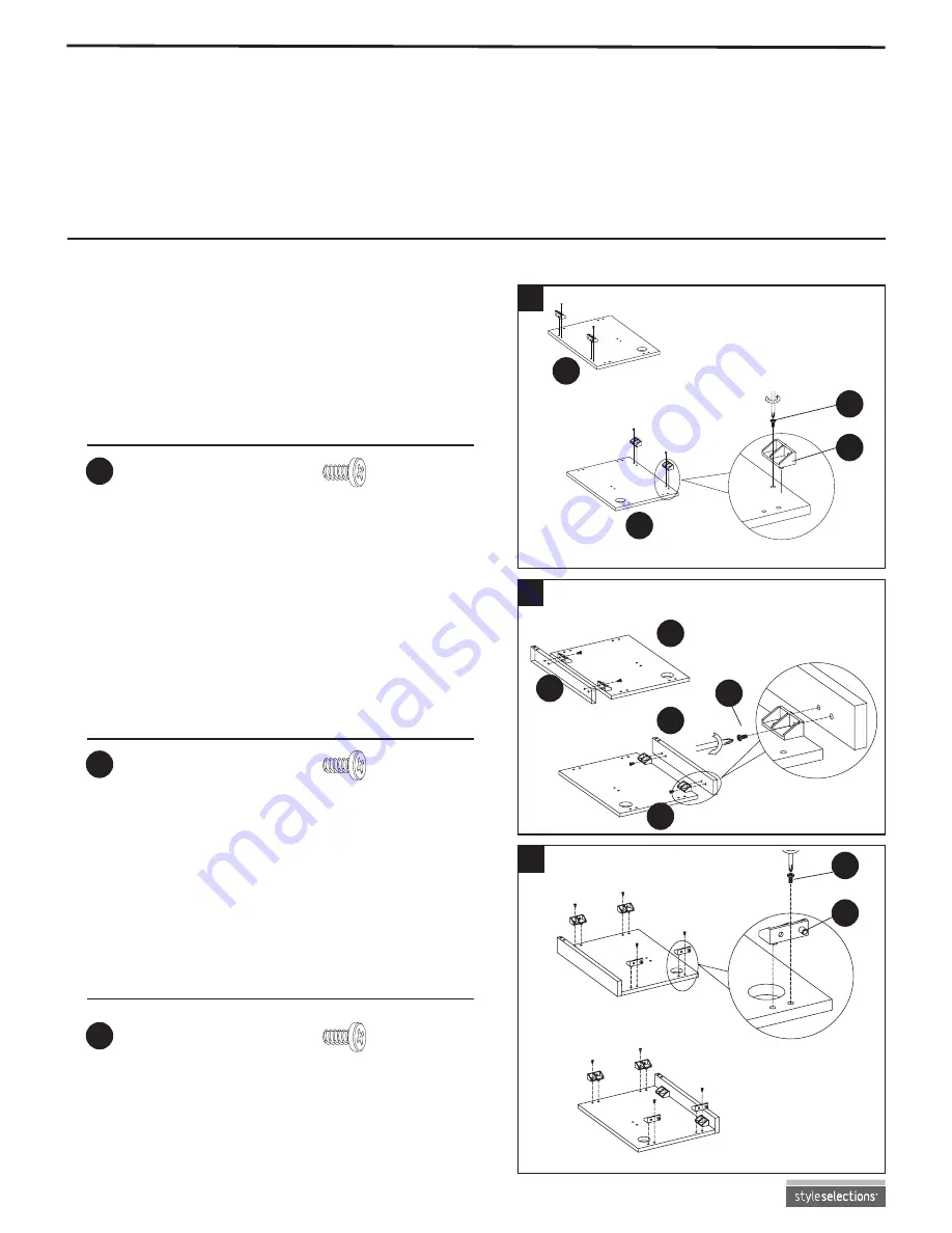 Style selections 88317/23MM5661-Z402 Instruction Manual Download Page 8