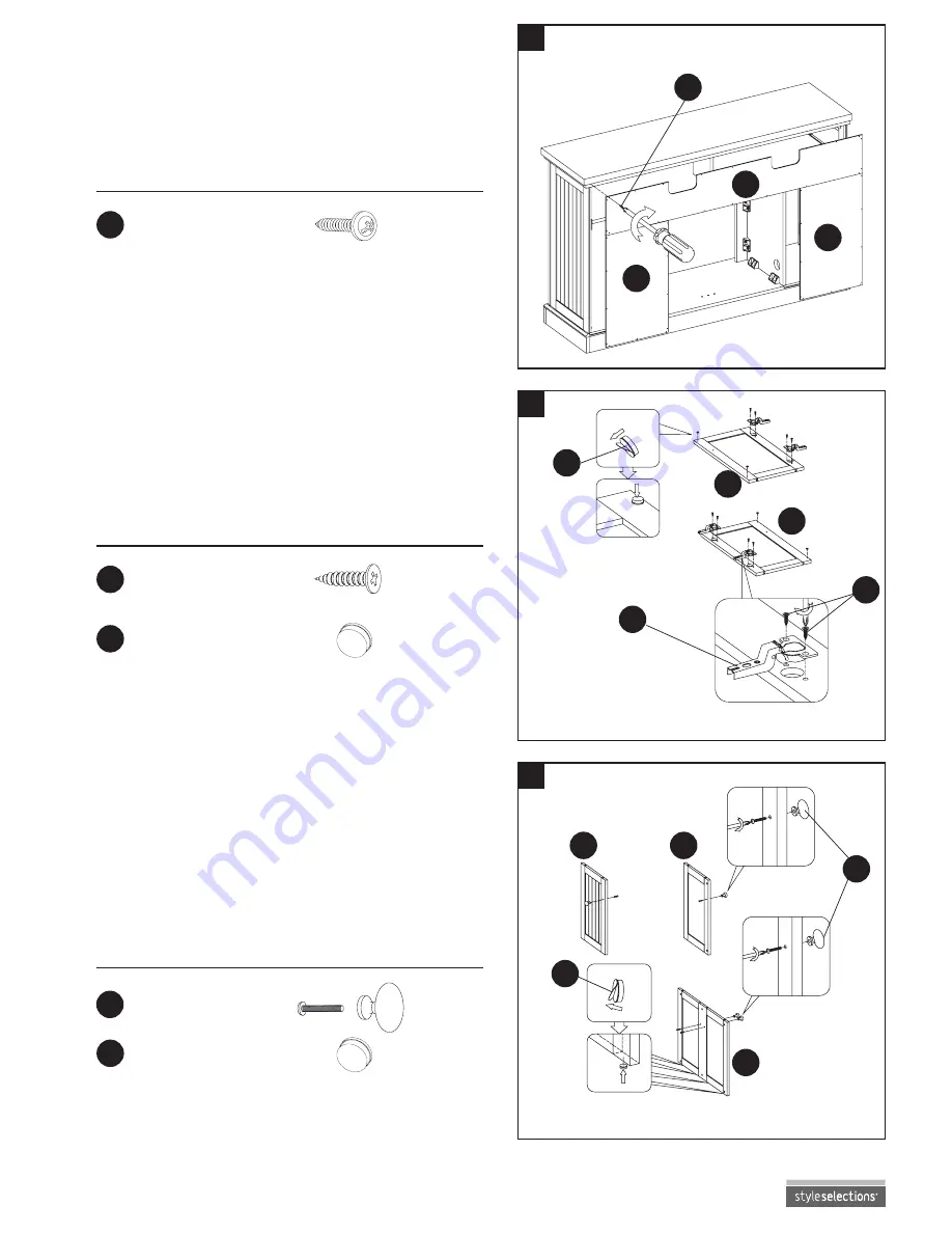 Style selections 88317/23MM5661-Z402 Instruction Manual Download Page 13