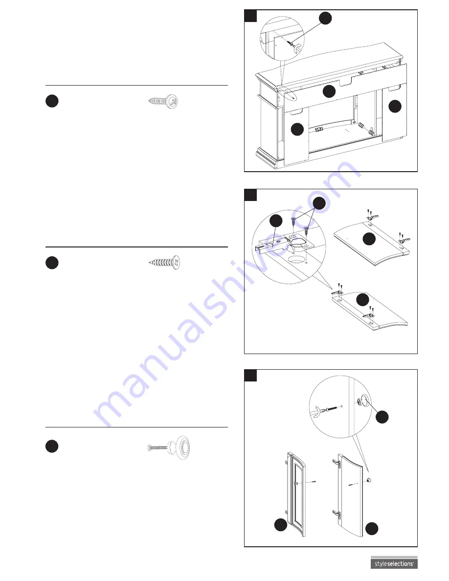 Style selections 88324/32MM40000-Z455 Owner'S Manual Download Page 13