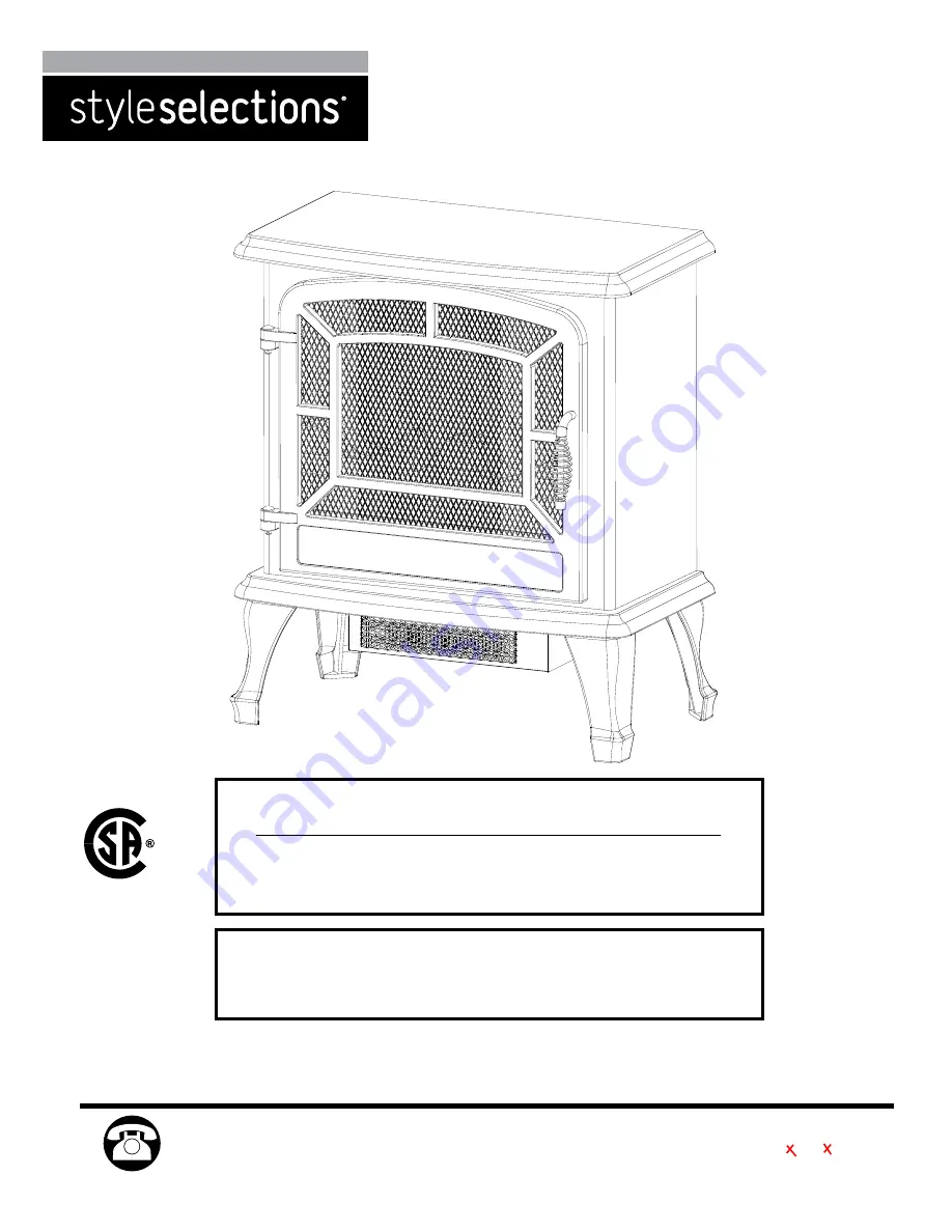 Style selections ES-323-10 Instruction Manual Download Page 15