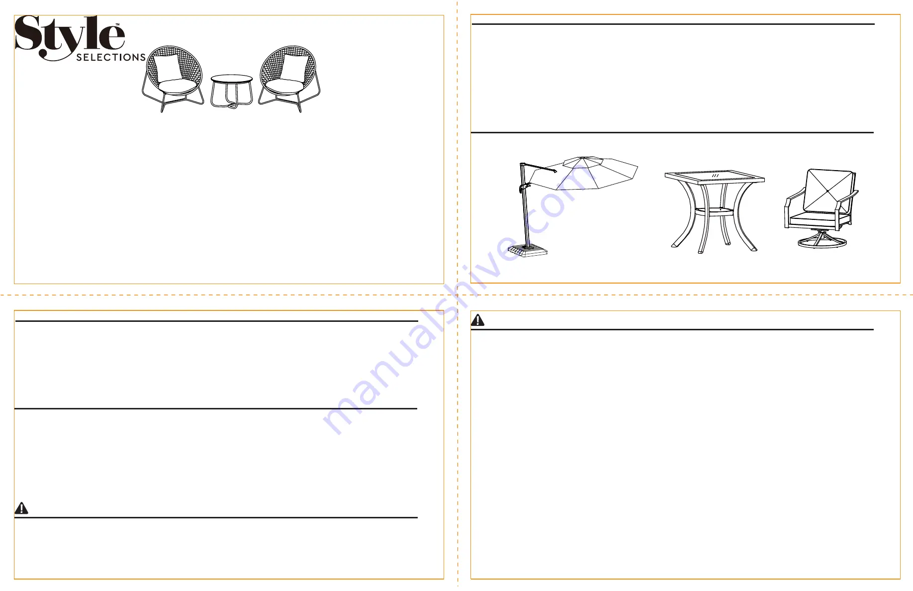 Style selections FRS50960ST Скачать руководство пользователя страница 1