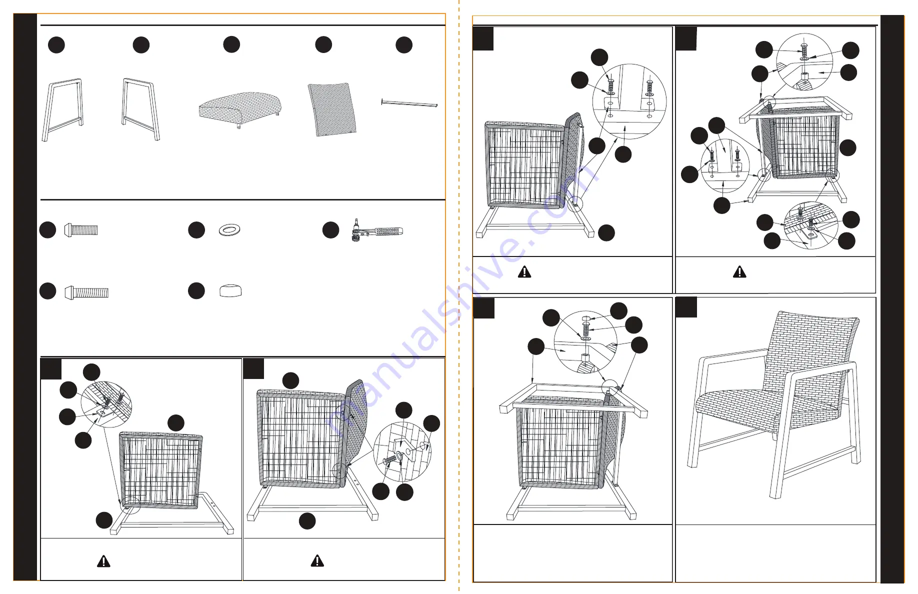 Style selections LG-20068-4PC Easy-To-Follow Instructions Download Page 2