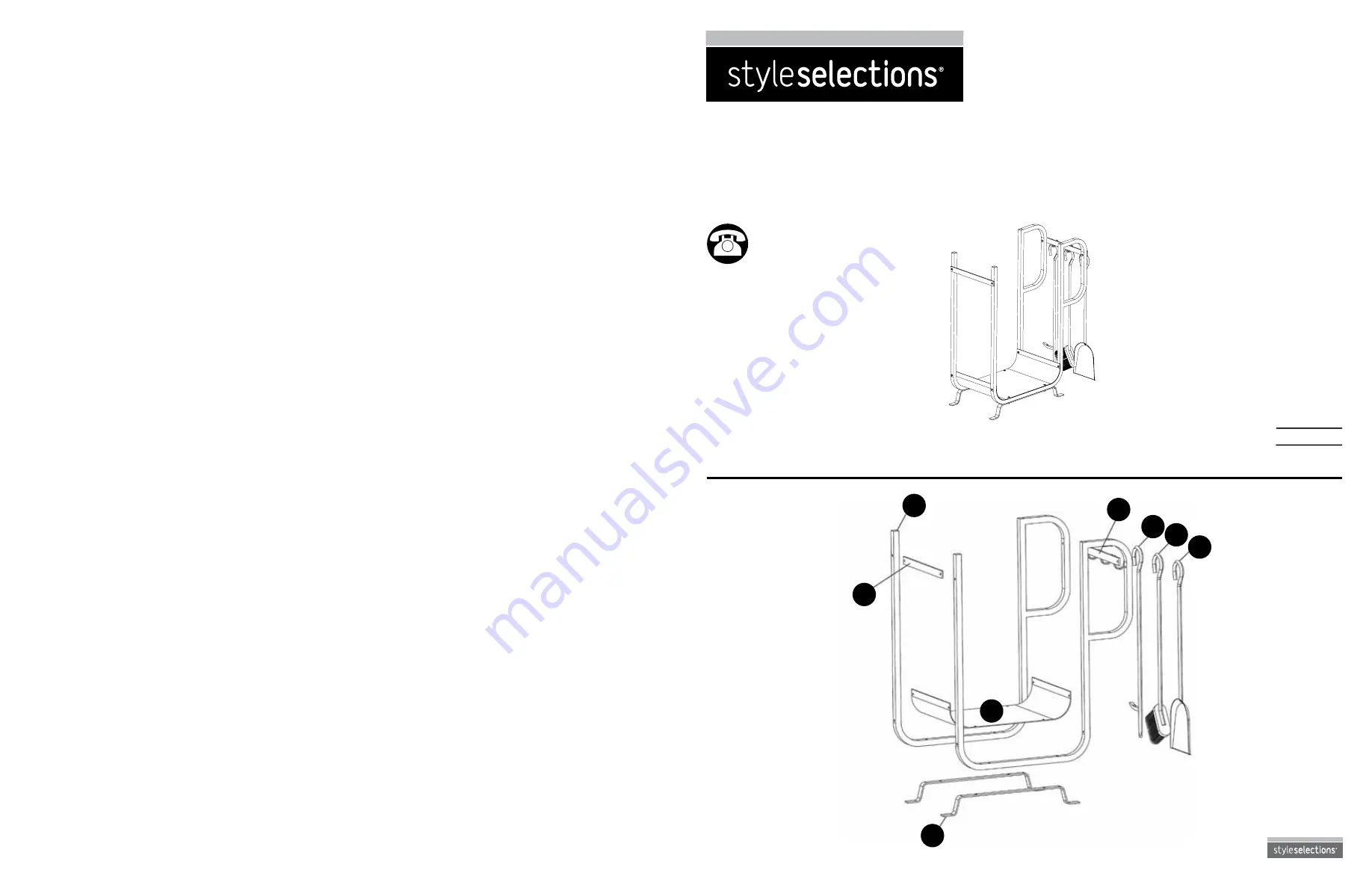 Style selections WS102TL Quick Start Manual Download Page 1