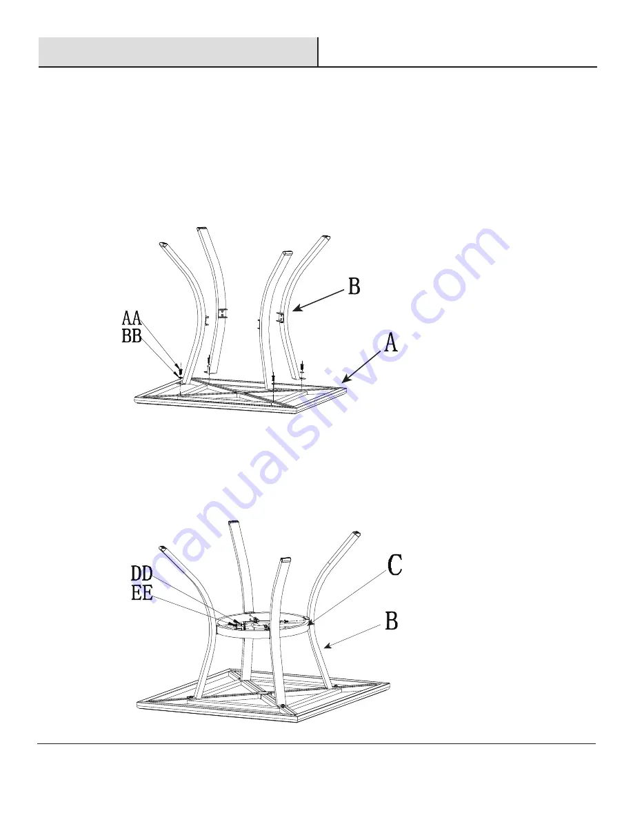 StyleWell MARIVAUX 2166-3ST Скачать руководство пользователя страница 6