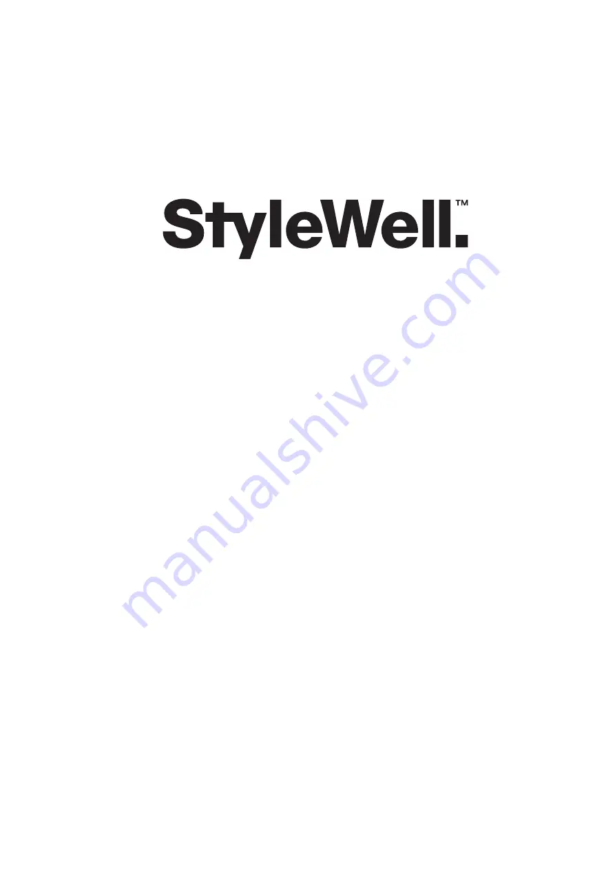 StyleWell ST8011BK Скачать руководство пользователя страница 7