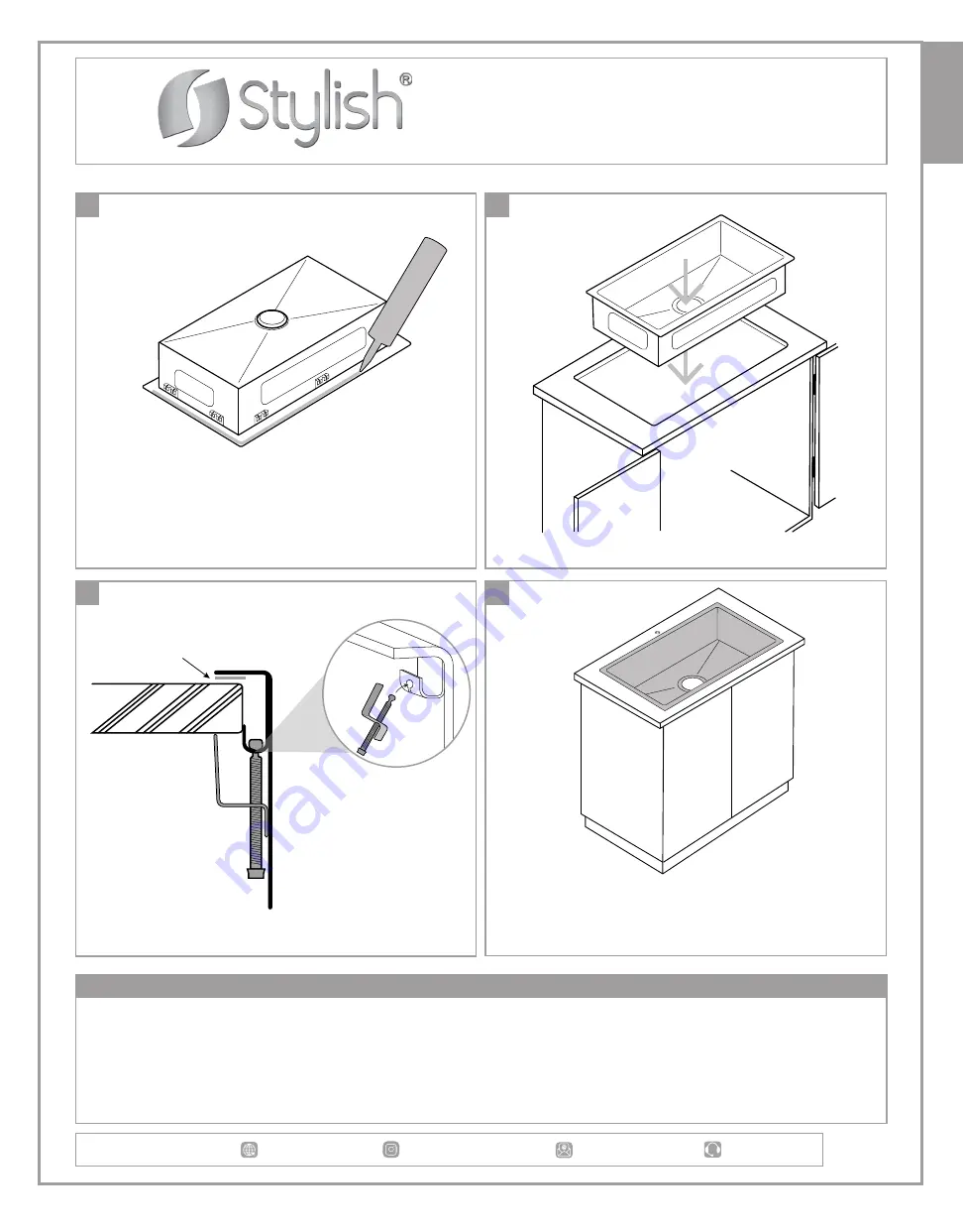 Stylish Avila-S-414T Installation Manual Download Page 5