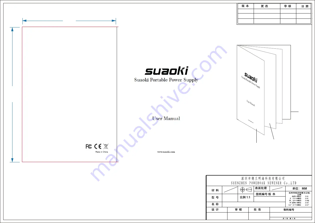 Suaoki PS5B Скачать руководство пользователя страница 1