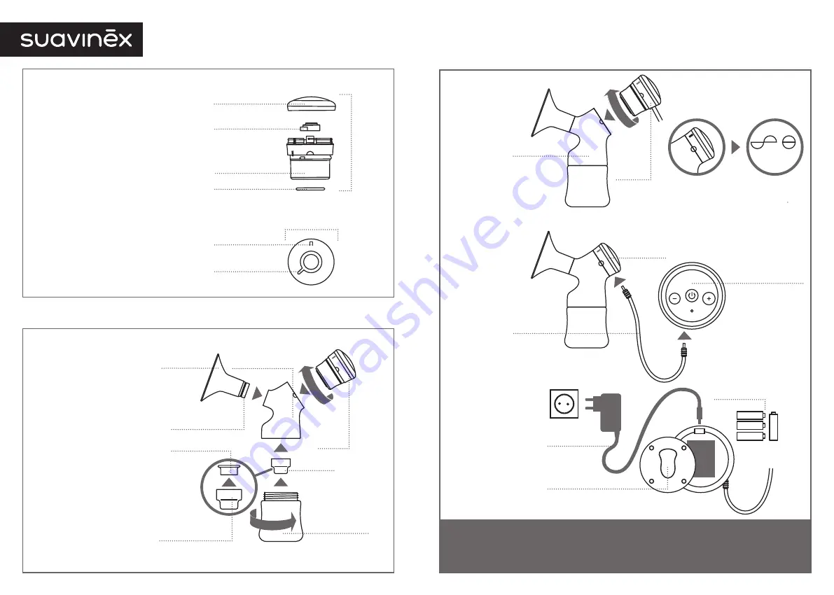 Suavinex Link Electric Milk Pump Instruction Manual Download Page 18