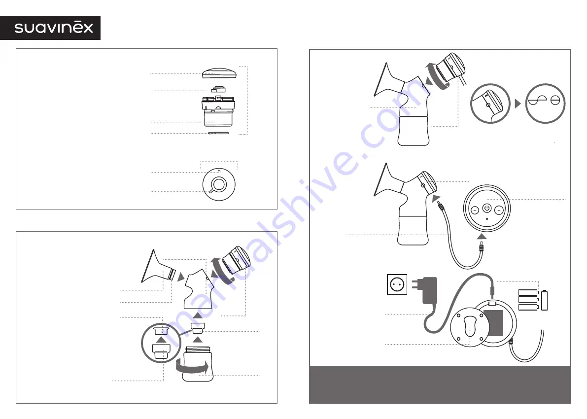 Suavinex Link Electric Milk Pump Instruction Manual Download Page 30