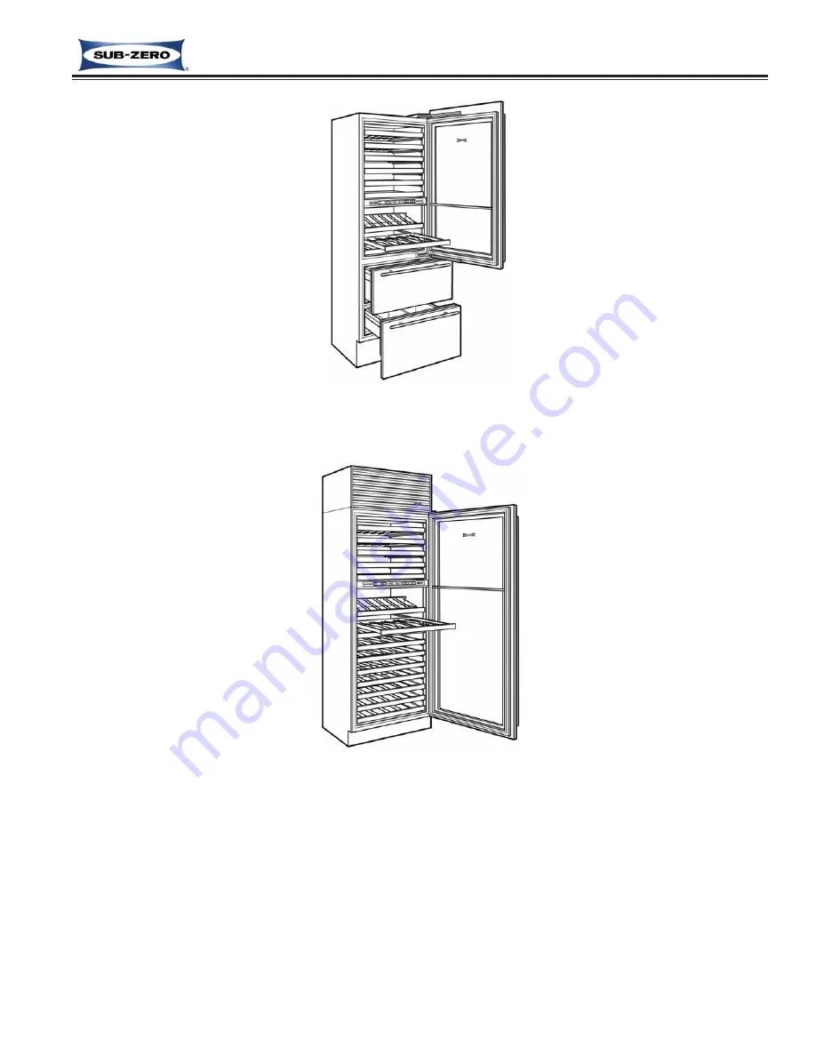 Sub-Zero 424FS/G-2 Service Manual Download Page 5