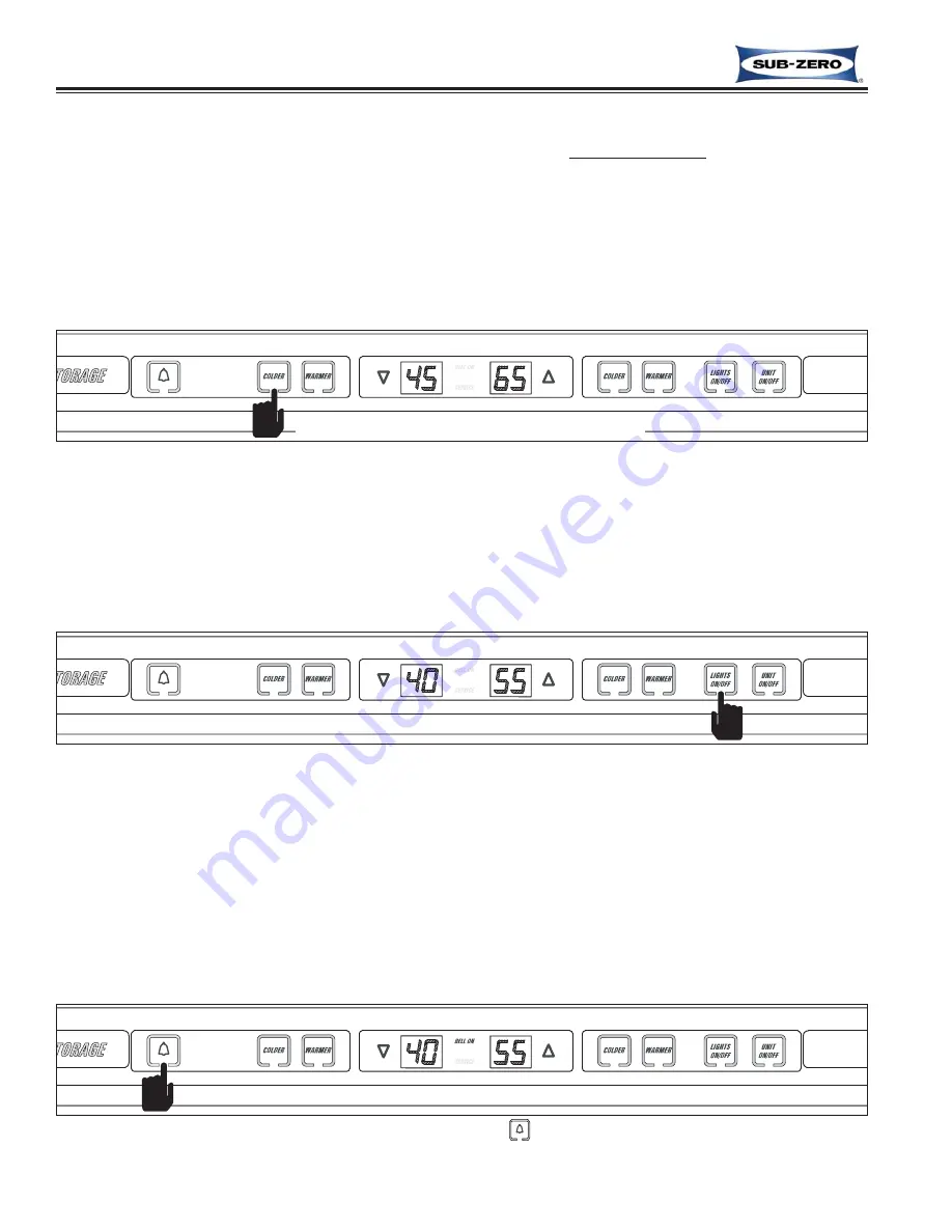 Sub-Zero 424FS/G-2 Service Manual Download Page 22