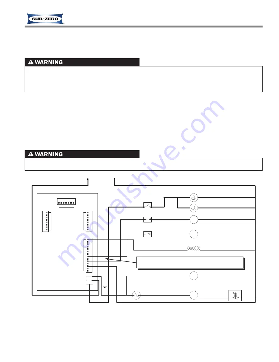 Sub-Zero 424FS/G-2 Service Manual Download Page 25