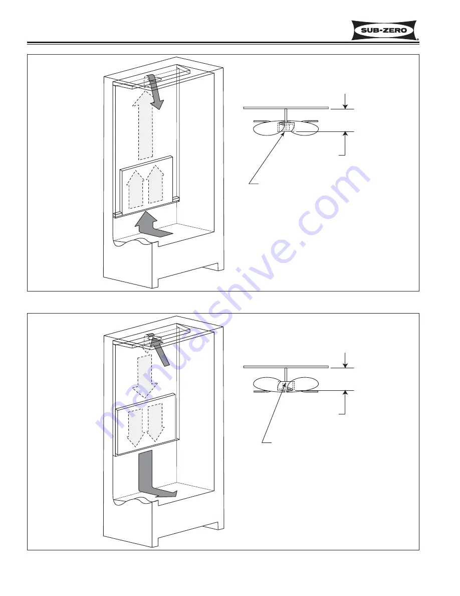 Sub-Zero 601F/F Technical & Service Manual Download Page 42