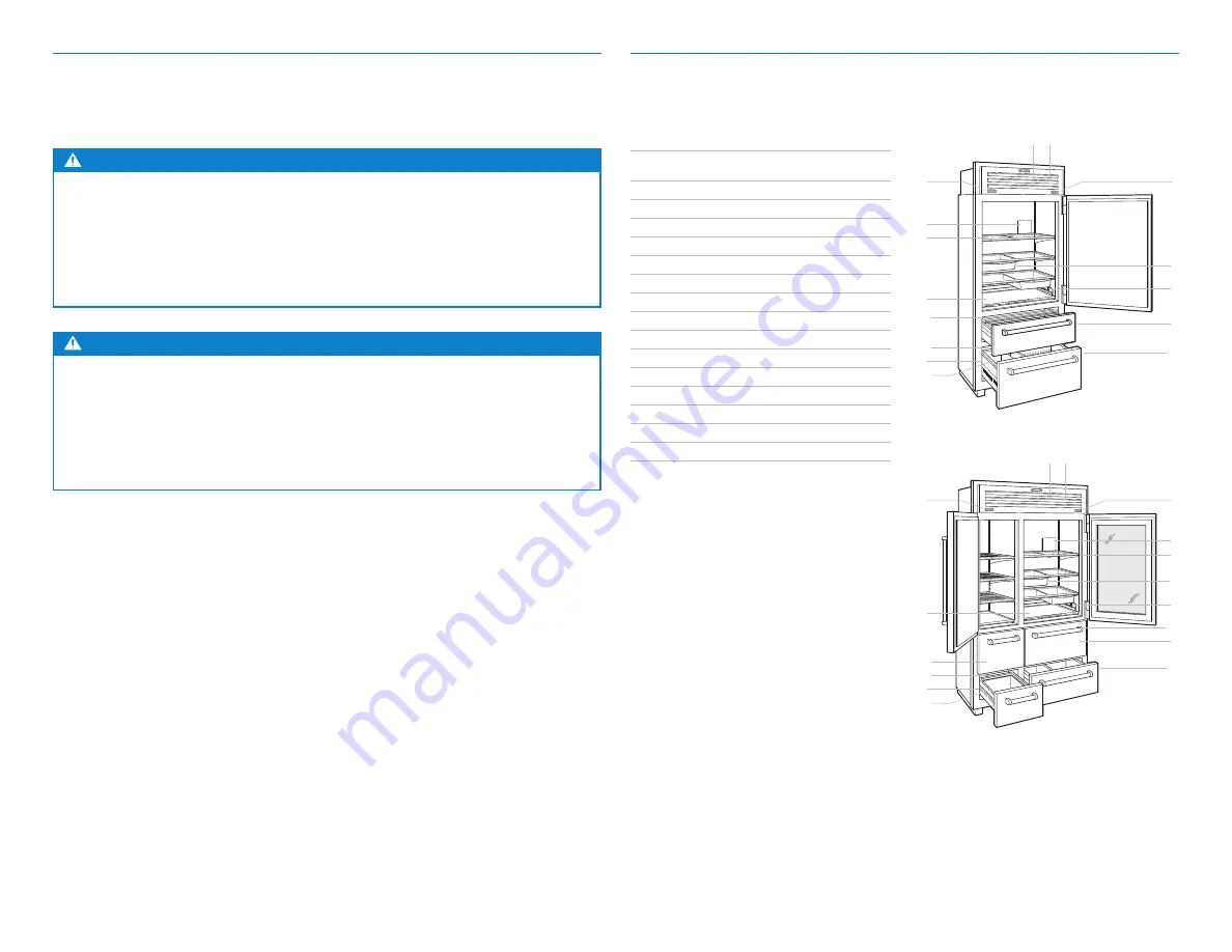 Sub-Zero Sub-Zero PRO series Use And Care Manual Download Page 28