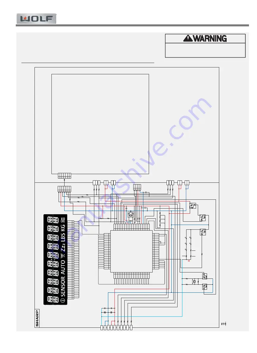 Sub-Zero Wolf Drop-Down Door Series Service Manual Download Page 44