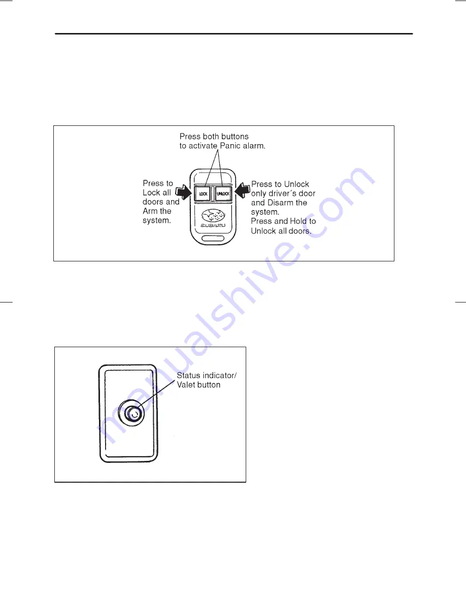 Subaru 1999 Impreza Owner'S Manual Download Page 45