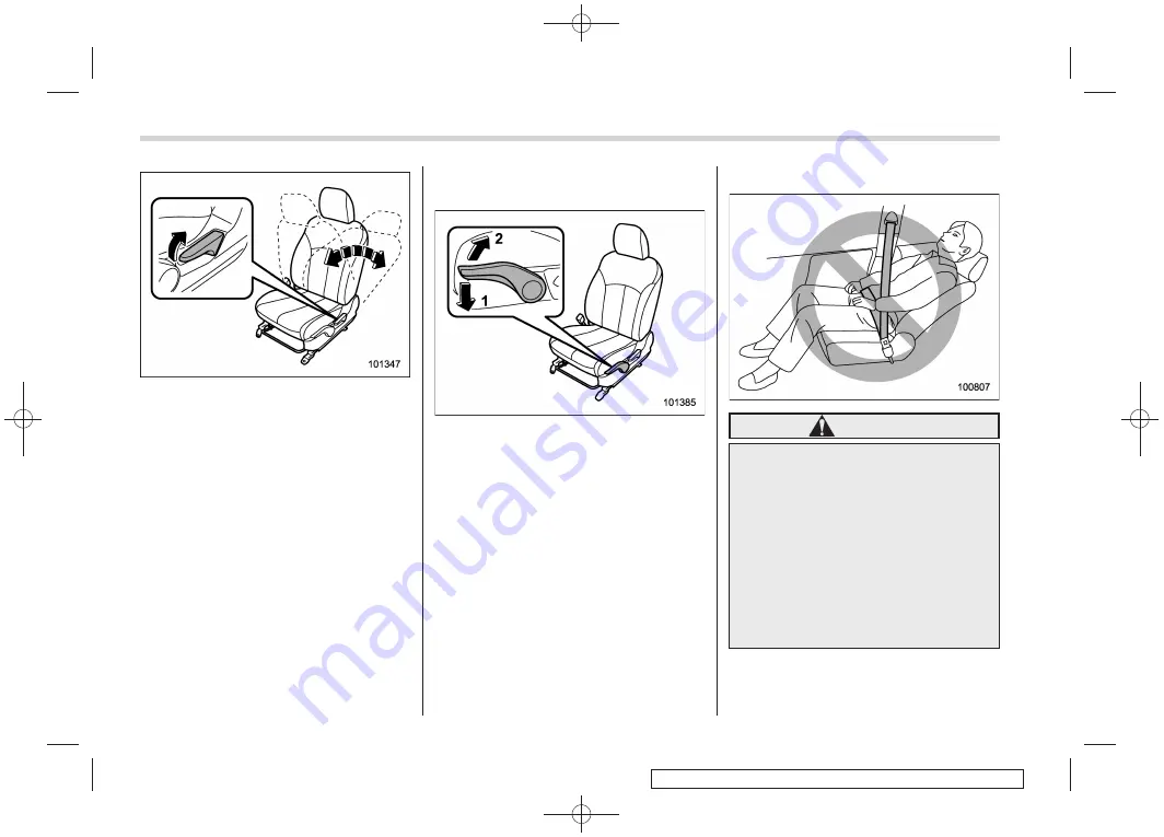 Subaru 2012 Legacy User Manual Download Page 27