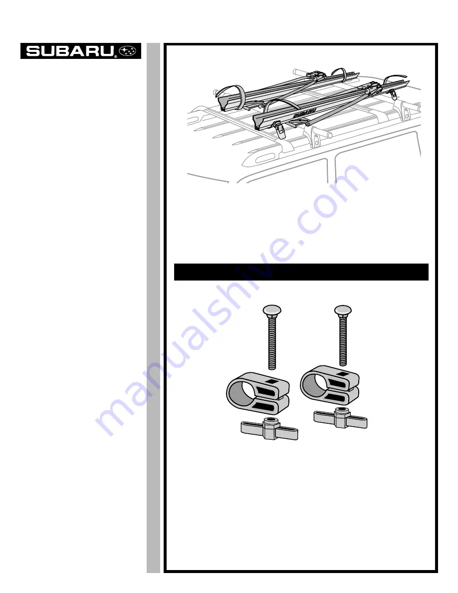 Subaru E3610FS980 Owner'S Manual Download Page 1