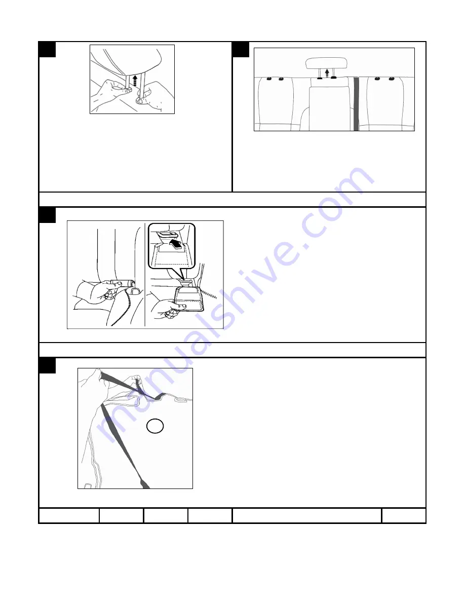 Subaru F411SXC030 Installation Instructions Download Page 2