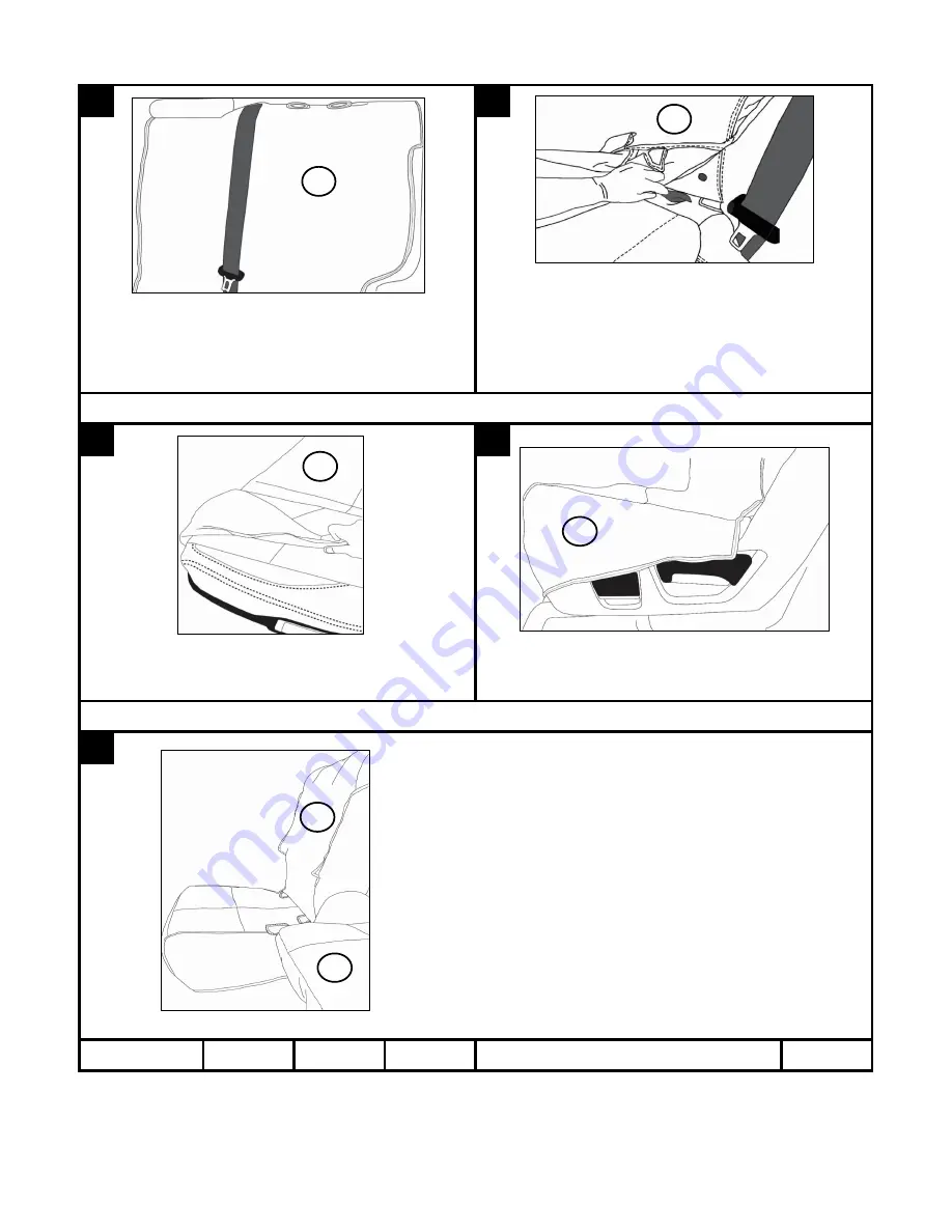 Subaru F411SXC030 Installation Instructions Download Page 4