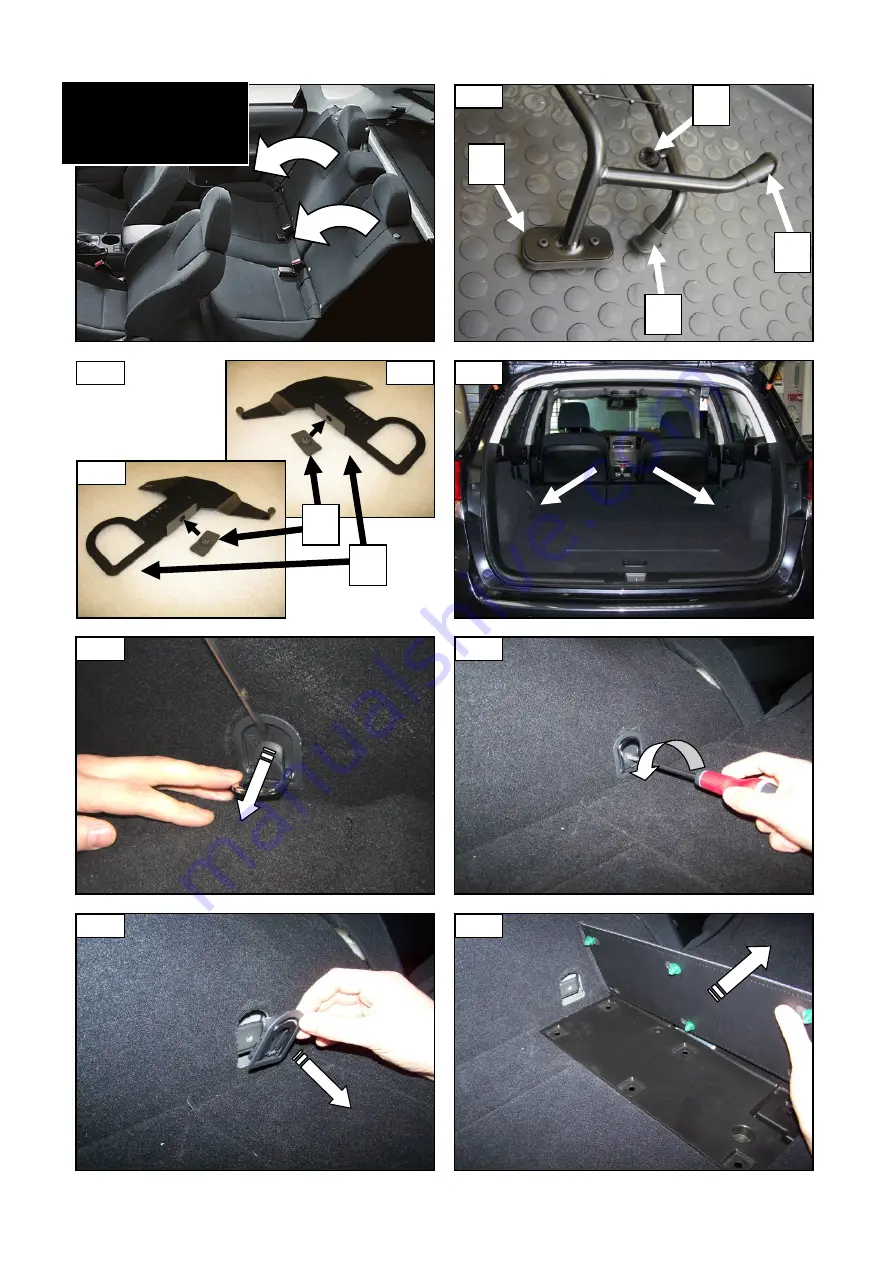 Subaru F555EAJ000 Installation Instructions Download Page 2