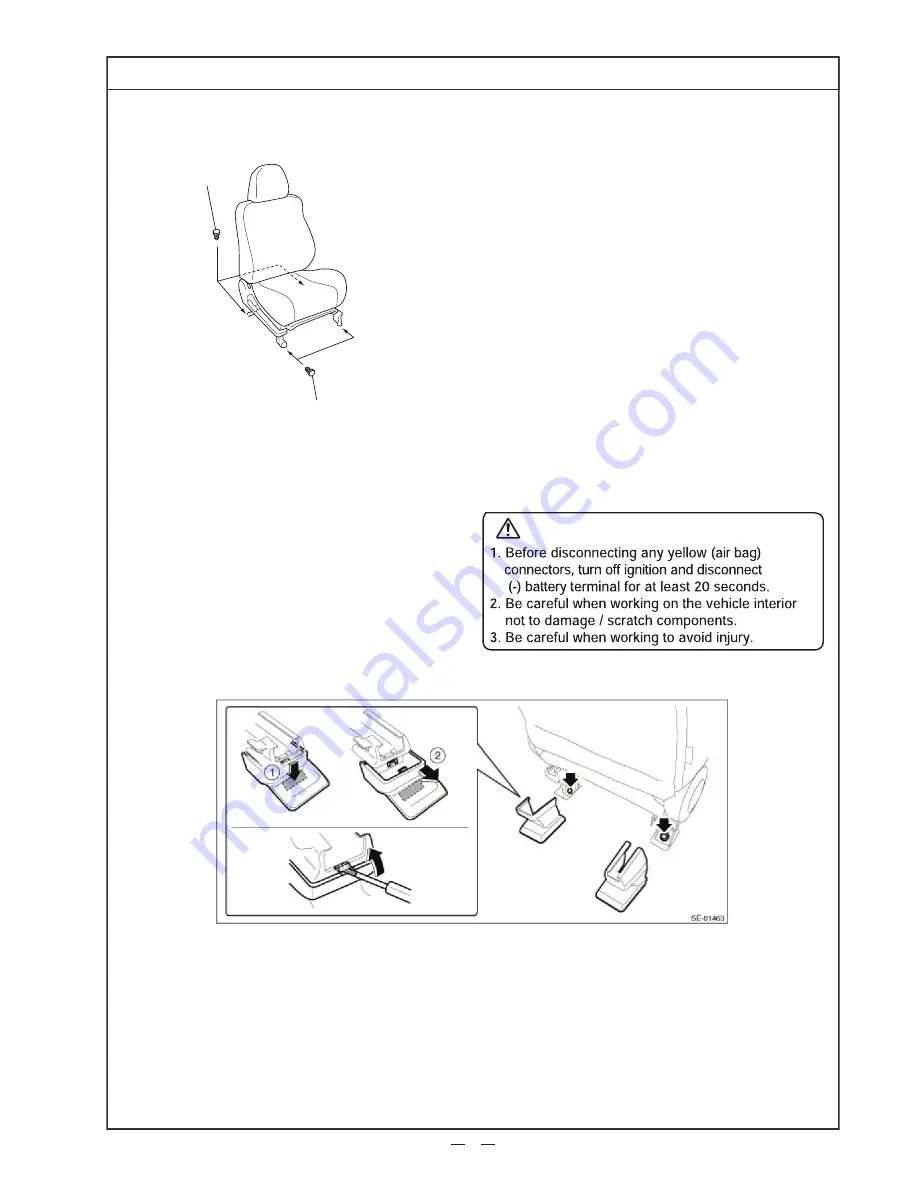 Subaru Forester AC 110V Power Outlet Installation Instructions Manual Download Page 3