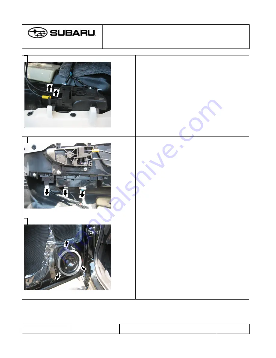 Subaru H631SFJ000 Installation Instructions Manual Download Page 4