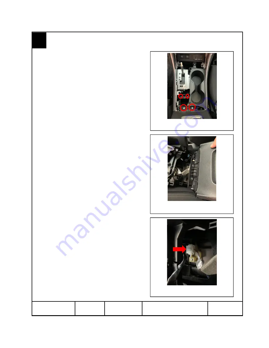 Subaru H671SXC200 Installation Instructions Manual Download Page 5