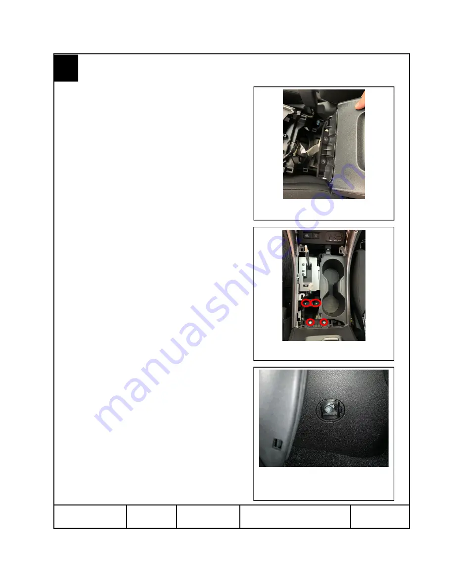 Subaru H671SXC200 Installation Instructions Manual Download Page 11