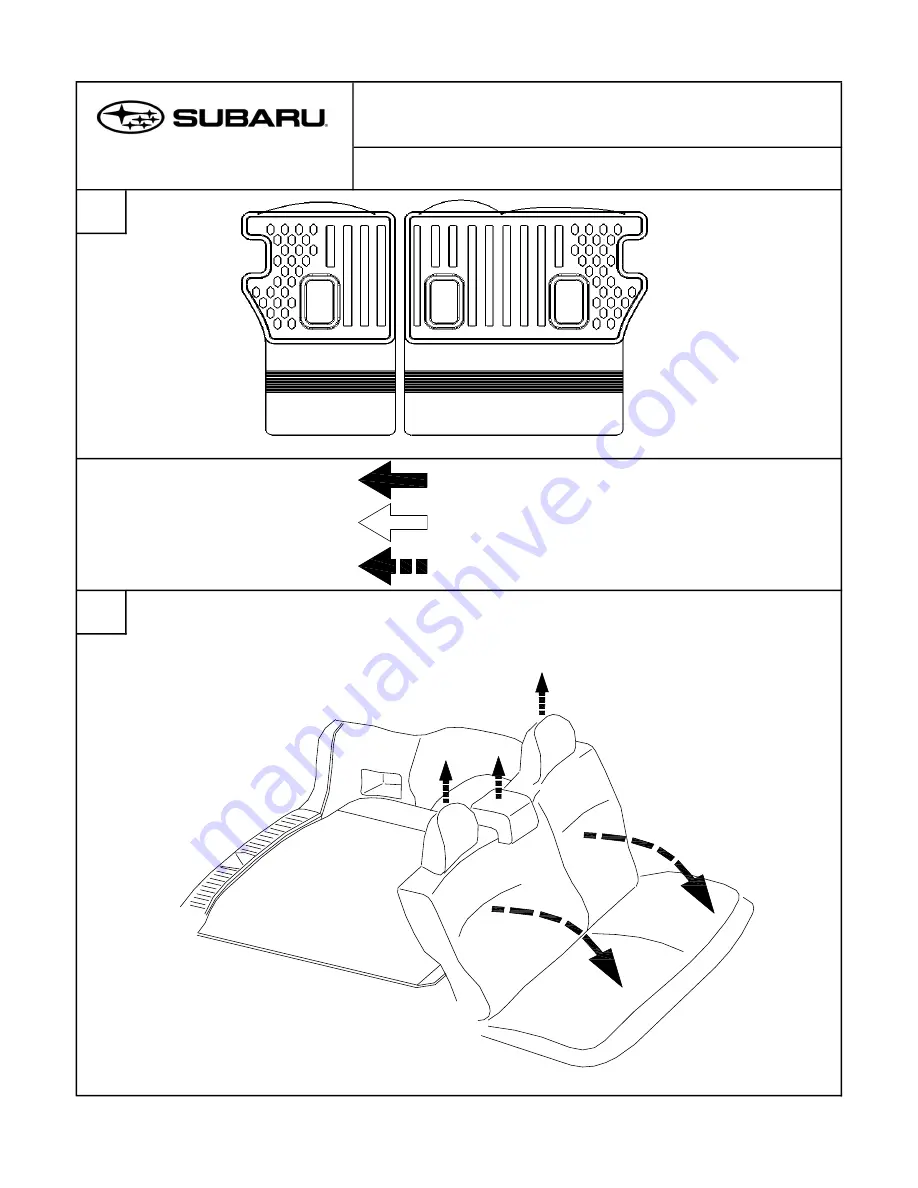 Subaru J501SAN220 Installation Instructions Download Page 1