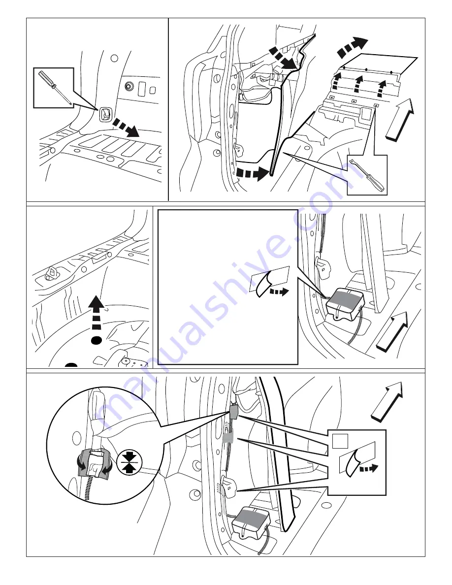 Subaru TRAILER HITCH HARNESS Instructions Download Page 3