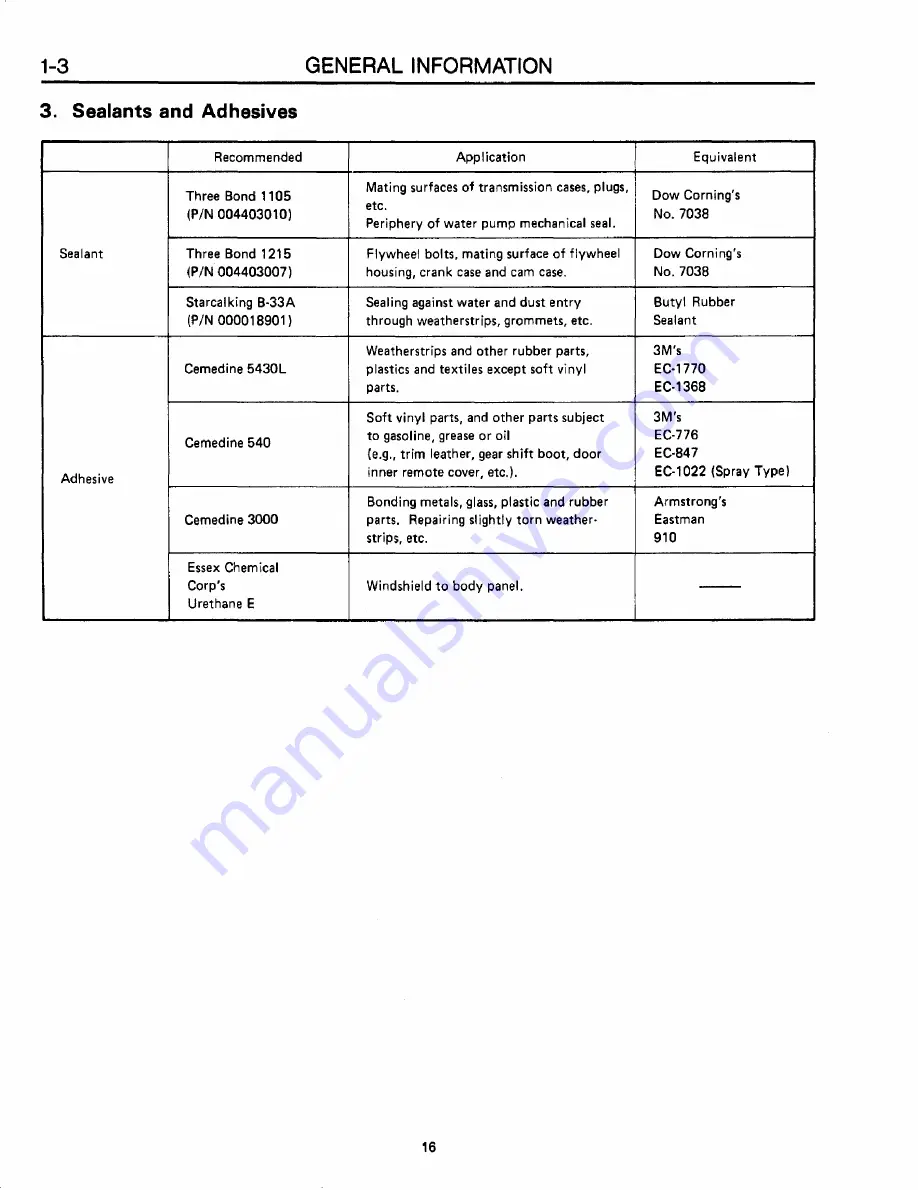 Subaru XT 1988 Service Manual Download Page 27