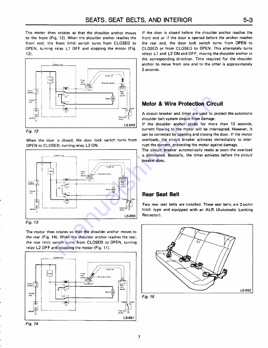 Subaru XT 1988 Service Manual Download Page 1149