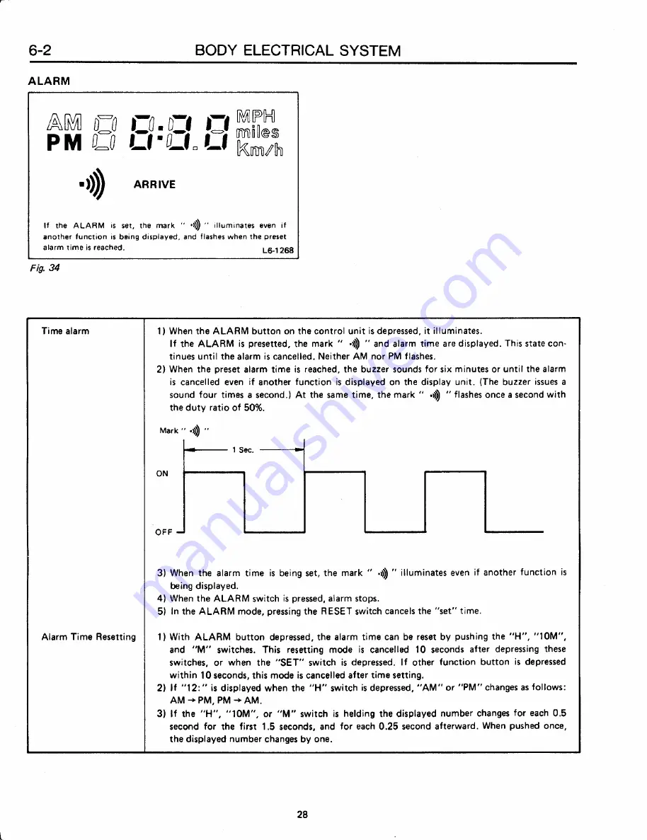 Subaru XT 1988 Service Manual Download Page 1238