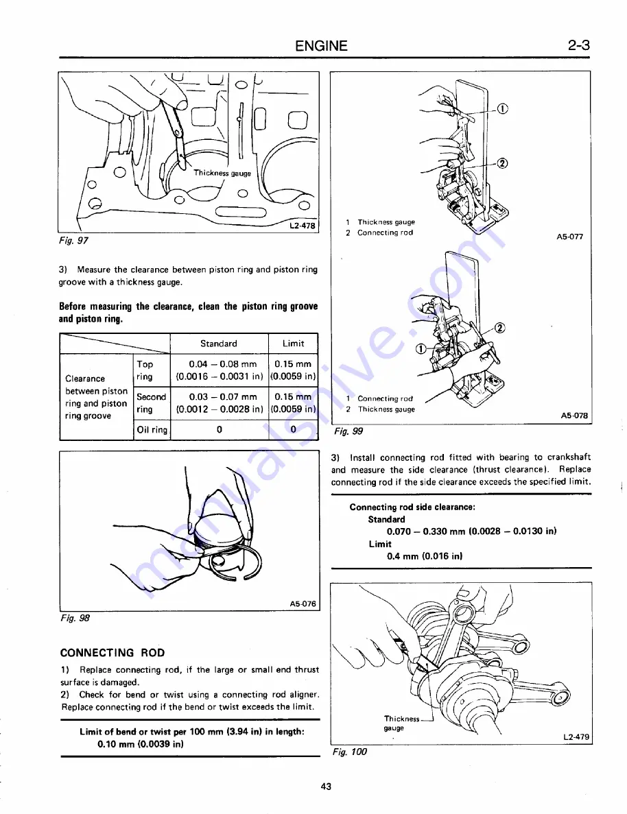 Subaru XT 1988 Service Manual Download Page 199